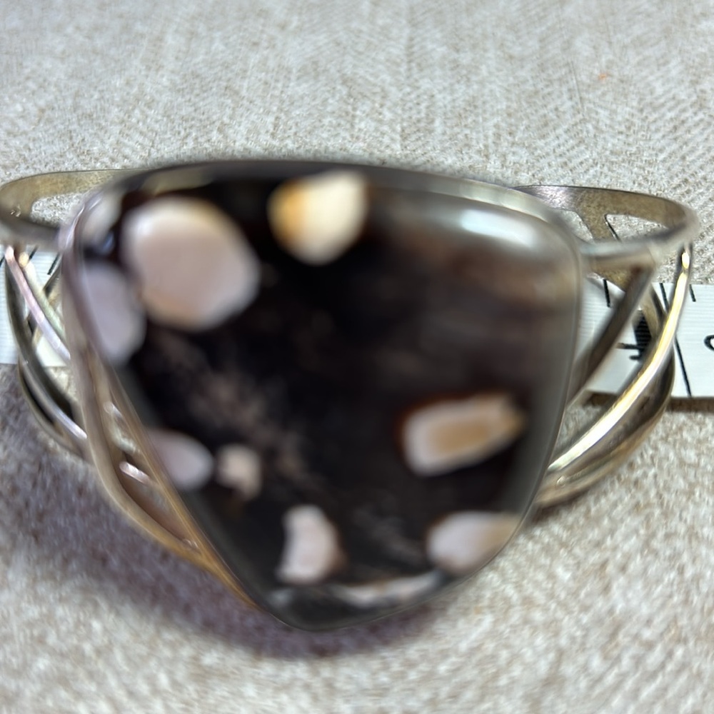 Jay King peanut wood braclet - Picture 2 of 5